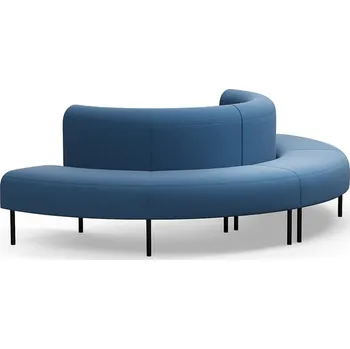 Pohovka Sedačka VARIETY, půlkruhová, vnější, potahová látka Pod CS, modrá