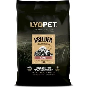 Krmivo pro psa LYOPET Breeder Dog Adult Mini Lamb Balení: 1,5kg