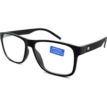Brýle na čtení Dioptrické VELKÉ BRÝLE OPTICAL TR258 /+2,50 černé
