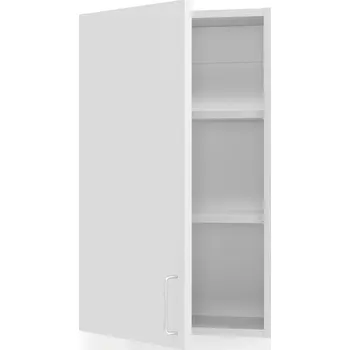 Komoda Nástěnná skříňka THEO, levé dveře, 800x500x320 mm, bílá