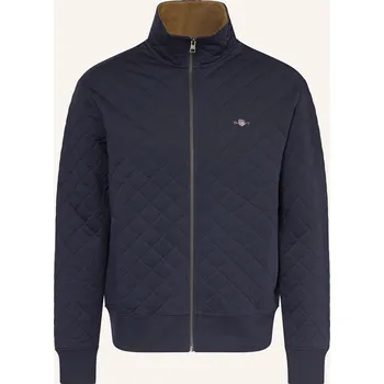 Gant Pánská Prošívaná Bunda, tmavě modrá, 54