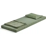 Set ENKEL: matrace ze studené pěny a lůžkoviny, zelená