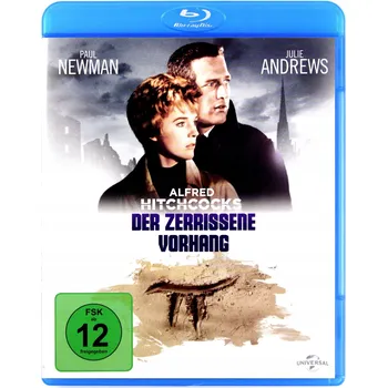 Blu-ray film Torn Curtain (Rozdarta kurtyna) Blu-ray disk