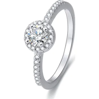 Prsten AGATO Půvabný stříbrný prsten se zirkony AGG194 Velikost: 60 (2,43 g)