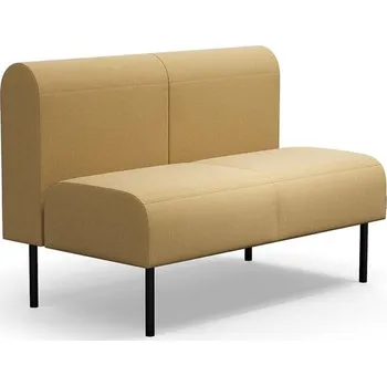 Pohovka Modulární sedačka VARIETY, 2místná, potahová látka Pod CS, žlutá