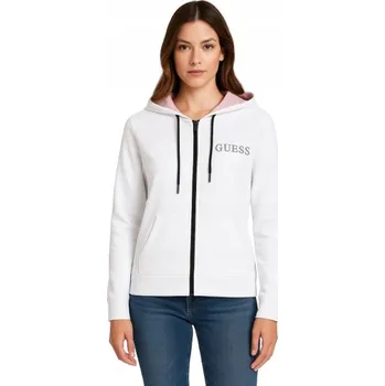 Dámská mikina Dámská MIKINA mikina s logem a zipem GUESS , velikost S