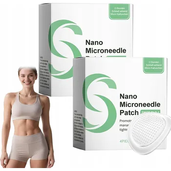 Náplast Zeštíhlující náplasti – lepší než tablety. Ultratenké, bezbolestné, PŘÍRODNÍ 8 ks