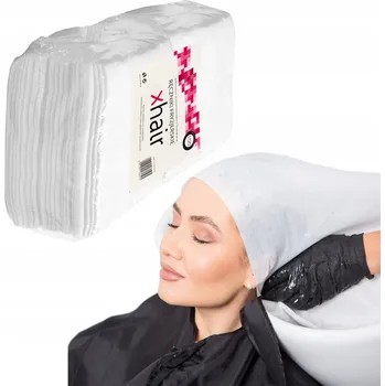 Utěrka Jednorázové kadeřnické ručníky xhair, netkaná textilie, 100 ks, 40x75 cm