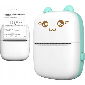 MINI TERMOTISKÁRNA KOČKA MODRÁ