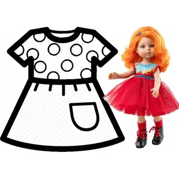 Doplněk pro panenku OBLEČENÍ PRO PANENKU PAOLA REINA 54522