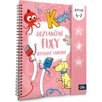 Desková hra Albi Kvído Roztančené fixy - Smyslové vnímání