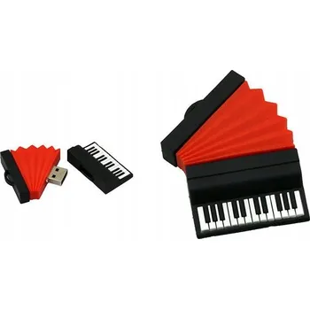 USB flash disk USB flash disk INDYGO AKORDEON CZARNY MUZYKA GRANIE INSTRUMENT 8 GB USB 2.0 vícebarevný
