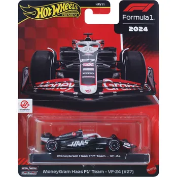 auto na autodráhu Hot Wheels F1 2024 Moneygram Hass F1 Team 27