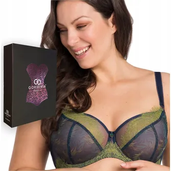 Podprsenka Podprsenka GORSENIA K798 Arianna soft, měkká, s kosticemi, tmavě modrá 90G