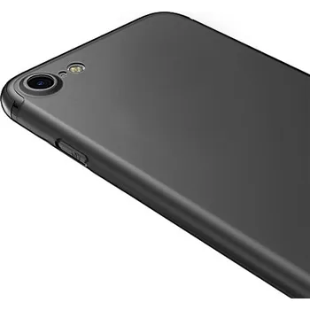 Pouzdro na mobilní telefon Ultra tenký kryt iPhone 7/8 black/černý