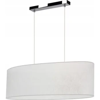 SPOT Svítidlo Závěsné 2xE27 Max.40W Chrom a Stříbrné Stínidlo