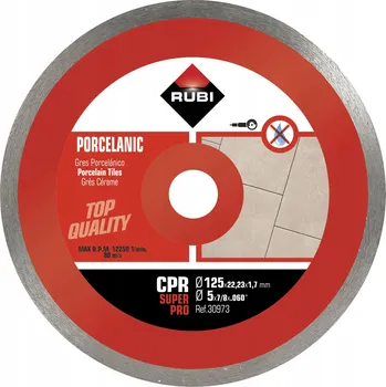 Řezný kotouč Řezný kotouč Rubi CPR 125 Superpro 125 x 22,2 mm