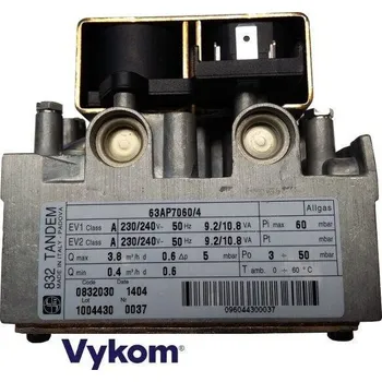 Příslušenství ke kotli Plynový ventil SIT 832 TANDEM, 230V, 832030 (830039)