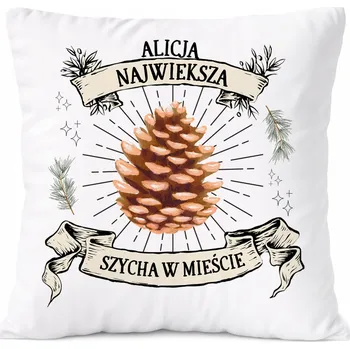 Polštář Polštář pro Davida jako Dárek s potiskem Bílý PoliDraw