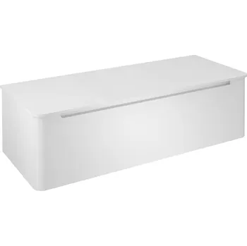 Koupelnový nábytek SAPHO KERALA umyvadlová skříňka 120x35x47,5cm, 1x zásuvka, bílá lesk