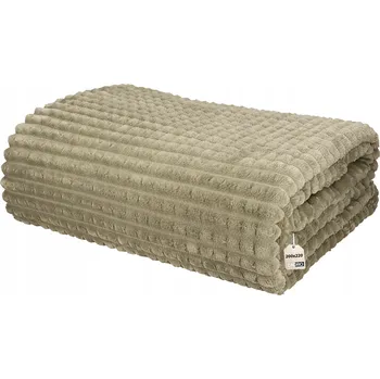 Prostěradlo Deka Cadro z mikrovlákna 200 cm x 220 cm zelená