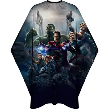 Pláštěnka DETREU DĚTSKÁ KADEŘNICKÁ PLÁŠTĚNKA AVENGERS POSTAVA Z FILMU 100x120CM 6304