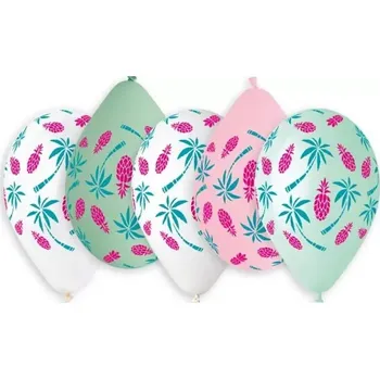 Balónek Latexový balonek Tropical 33cm/13"