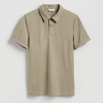 Reserved - Polo regular - olivová - 289EF-91X - 289EF-91X-XXL