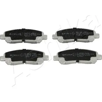 Brzdová destička Sada brzdových destiček, kotoučová brzda ASHIKA 51-02-2000