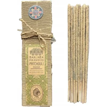 Vonná tyčinka Vonné tyčinky Pryskyřice Rituální Pačuli 8ks Banjara