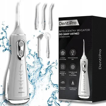 Péče o chrup Zubní irigátor ALPHA DentiPro SWF-01 bílý