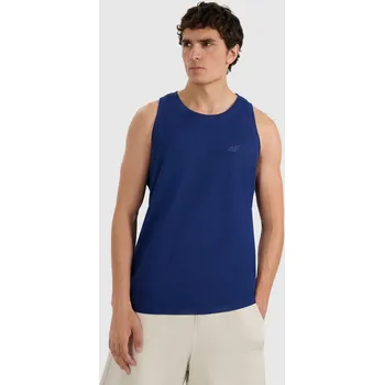 Pánské tílko 4F PÁNSKÉ TRIČKO BEZ RUKÁVŮ BAVLNA / vel XL