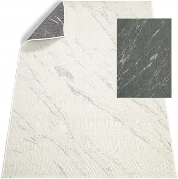 Koberec OBOUSTRANNÝ VENKOVNÍ KOBEREC NA TERASU BOHO STYLU, PROUŽKOVANÝ, 80x150 cm