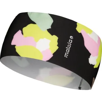 Zimní čelenka Dámská čelenka Maloja SAALACHM. - černá/deep black fieldflower