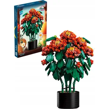 ostatní stavebnice STAVEBNICE KVĚTINY LANTANA CAMARA - 1614 DÍLKŮ