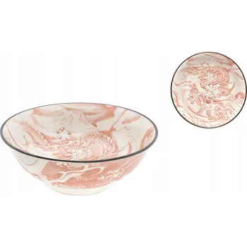 Japonská miska na Ramen Doragon Pink 19,5 cm 900 ml