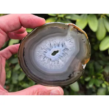 Přírodní kámen Achátový plátek Brazílie 58g