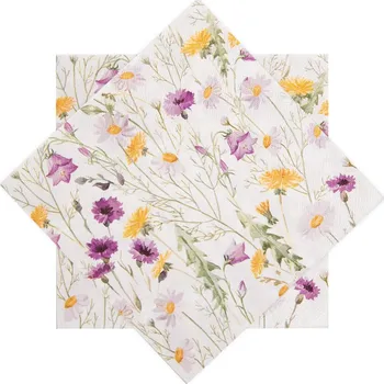 Papírový ubrousek Servírovací ubrousky jarní květy