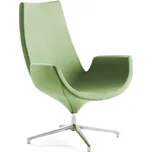 Lounge křeslo ENJOY, vysoké opěradlo, světle zelené