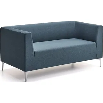 Pohovka 2místná sedačka CASUAL, potah ETNA, petrolejově modrá