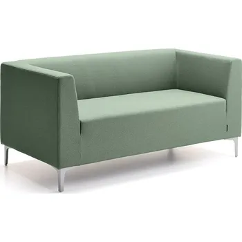 Pohovka 2místná sedačka CASUAL, potah CURA, tmavě zelená