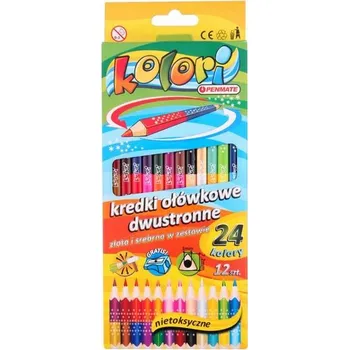 Pastelka Pastelky Penmate, trojúhelníkové pastelky , sada pastelek 12 ks