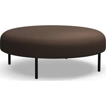 Pohovka Stolička VARIETY, Ø 1200 mm, potahová látka Blues CSII, tmavě hnědá