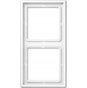 vypínač Dvojitý Rámeček Jung bílý