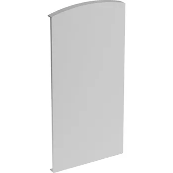 Stavební profil ZÁSUVKA PRO HLINÍKOVÝ PROFIL U, BOČNÍ, VÝŠKA 137, HLINÍK SATIN-ELOX