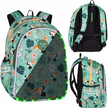 Školní batoh Školní batoh CoolPack s více přihrádkami, vícebarevný, 18 l