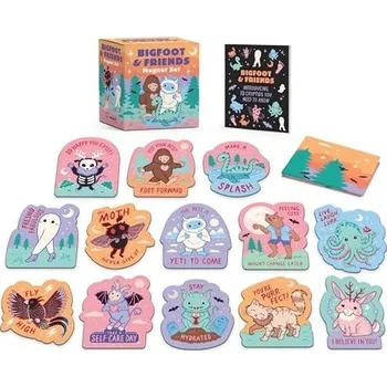 Cizojazyčná kniha Bigfoot & Friends Magnet Set - Thomas, Mollie