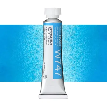 Vodová barva Akvarelová barva Holbein 5 ml - Luminous Blue