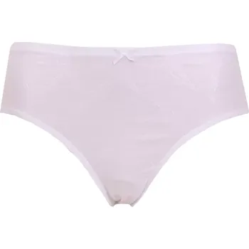 Souprava dámského spodního prádla Kalhotky Andrie s vysokým střihem PS 1079 bílá velikost 4XL-58/60