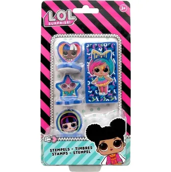 kreativní sada Kreativní SADA RAZÍTEK pro DĚTI 4 kusy LOL S KVALITNÍM INKOUSTEM